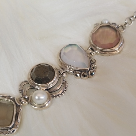 Silpada ~  Exemplar Multi Stone Bracelet - Picture 3 of 7